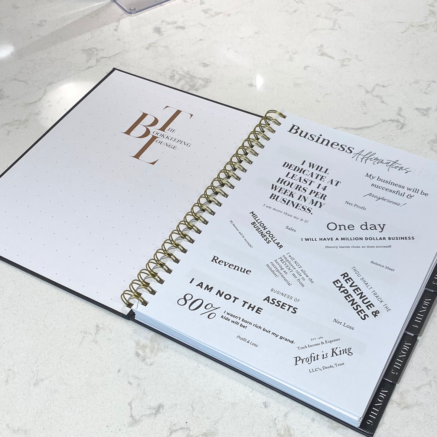 THE BOOKKEEPING PLANNER - Physical